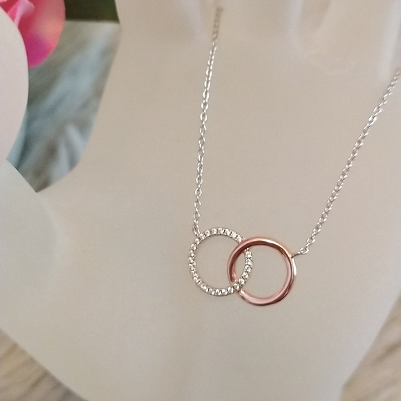2/$30💕 BNWT Charmed Aroma Adjustable Sterling Silver Necklace - Picture 3 of 5